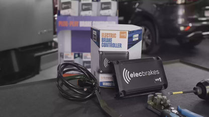 Elecbrakes VM1 Vehicle Mounted Brake Controller to suit Caravans / Horse Floats / Boat & Utility Trailers