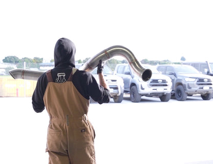 Trundles 4" DPF-Back Stainless Exhaust to suit Toyota Landcruiser 300 Series (F33A-FTV) 2021-Onwards