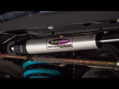 Dobinsons Adjustable Monotube Steering Damper to suit Toyota Landcruiser 80/105 Series 1990-2007