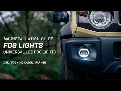 Stedi Universal Type A LED Fog Light with DRL Conversion Kit