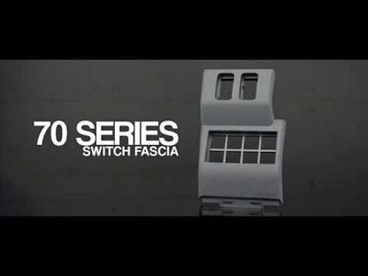 STEDI Switch Fascia Panel to suit Toyota Landcruiser 70 Series 2009-2021