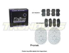 Delios Front & Rear Brake Upgrade Kit to suit Toyota Landcruiser Prado 150 Series 2009-2023