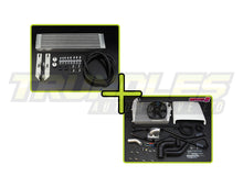 HPD Top Mount Intercooler (Series 2) and Trans Cooler Combo Kit to suit Toyota Landcruiser 105 Series 1HZ 1998-2007