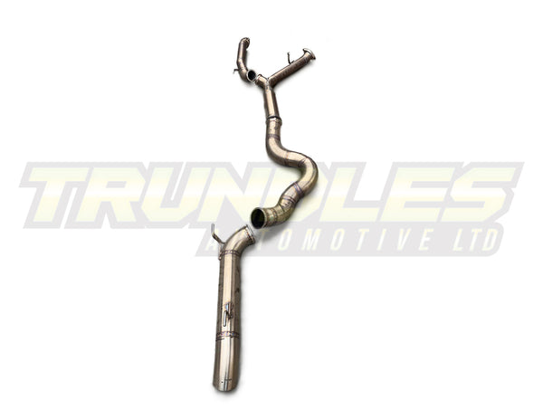 Trundles 4" Stainless Exhaust (DPF-Back) to suit Toyota Landcruiser 200 Series (1VD) 2007-2022