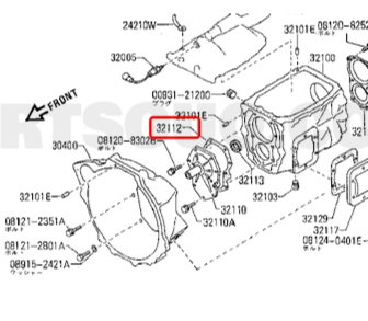 Nissan Safari GQ GU Gearbox Input Gasket (32112-32J00) - Trundles Automotive