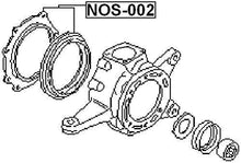 Nissan Front Axle Overhaul Oil Seal Kit - Trundles Automotive