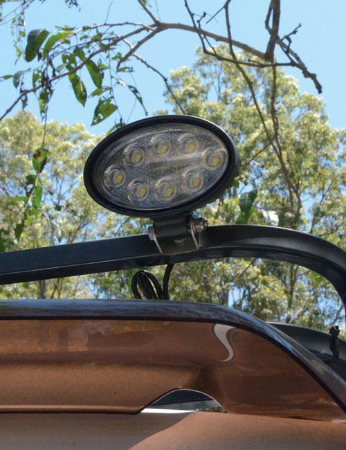 8 LED Work Light – Oval - Trundles Automotive