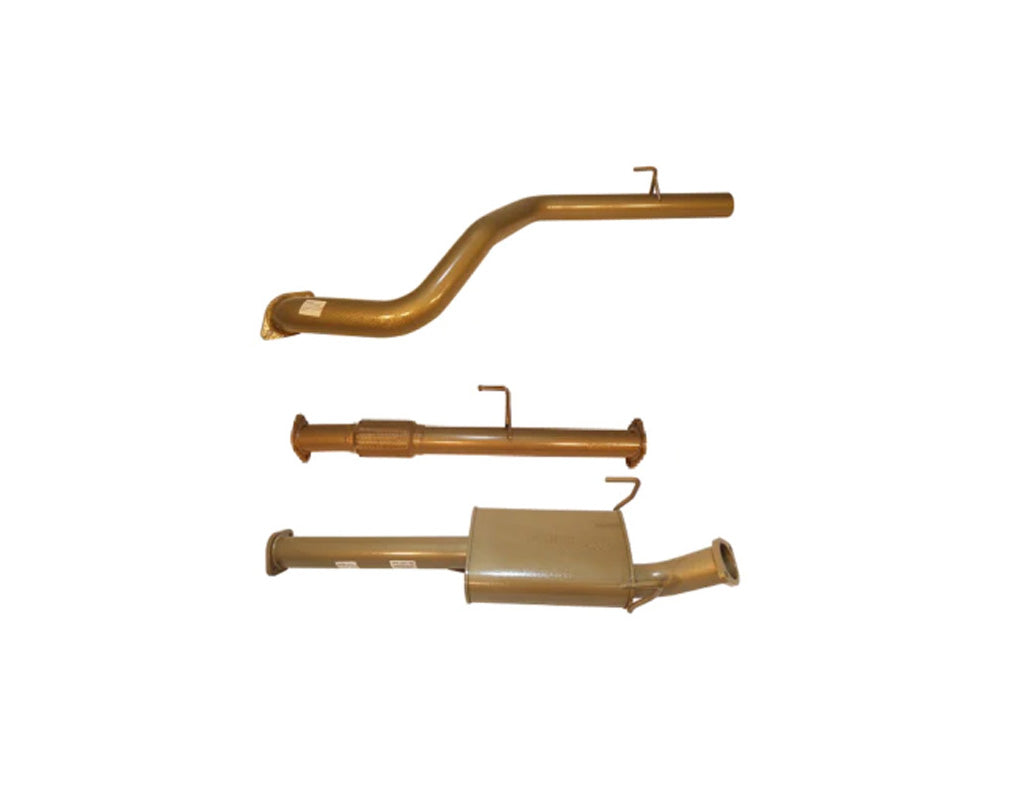 King Brown Exhaust System to suit Toyota Landcruiser 79 Series (DPF Back) 2016-Onwards