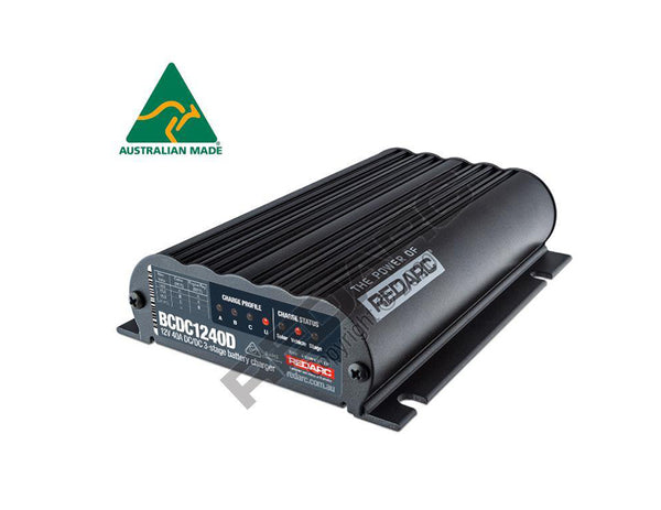 RedArc Dual Input 40A In-Vehicle DC to DC Battery Charger