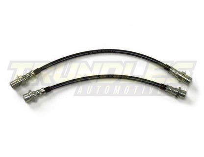 Front Extended Brake Hose Kit for Toyota Landcruiser 70 Series 1999-Onwards - Trundles Automotive