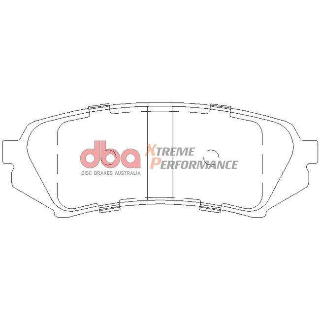 DBA XP Rear Brake Pads - Toyota Landcruiser 100 Series - Trundles Automotive
