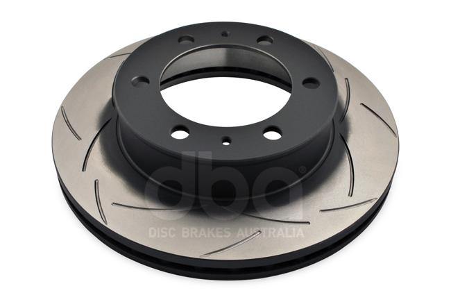 DBA T2 Front Brake Rotor - Toyota Hilux 05-15 KUN26 (297mm) (Sold Individually) - Trundles Automotive