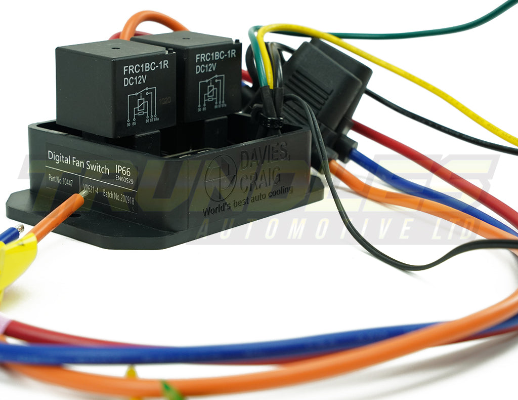 Davies Craig Digital Thermatic Fan Switch (12V & 24V)