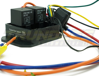 Davies Craig Digital Thermatic Fan Switch (12V & 24V)