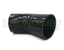 4" 45 Degree Silicone Elbow Joiner - Black