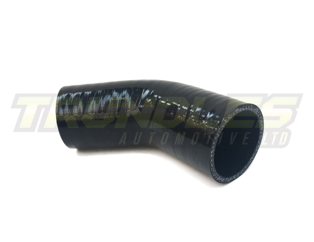 2" 45 Degree Silicone Elbow Joiner - Black