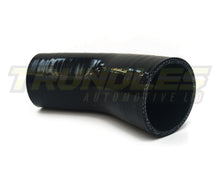 2.5" 45 Degree Silicone Elbow Joiner - Black