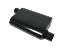 M&H 3" Muffler Offset in Offset out Steel Black