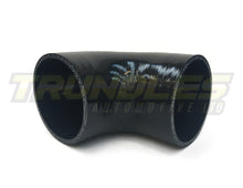 4" 90 Degree Silicone Elbow Joiner - Black