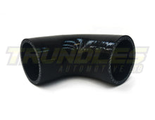 2" 90 Degree Silicone Elbow Joiner - Black