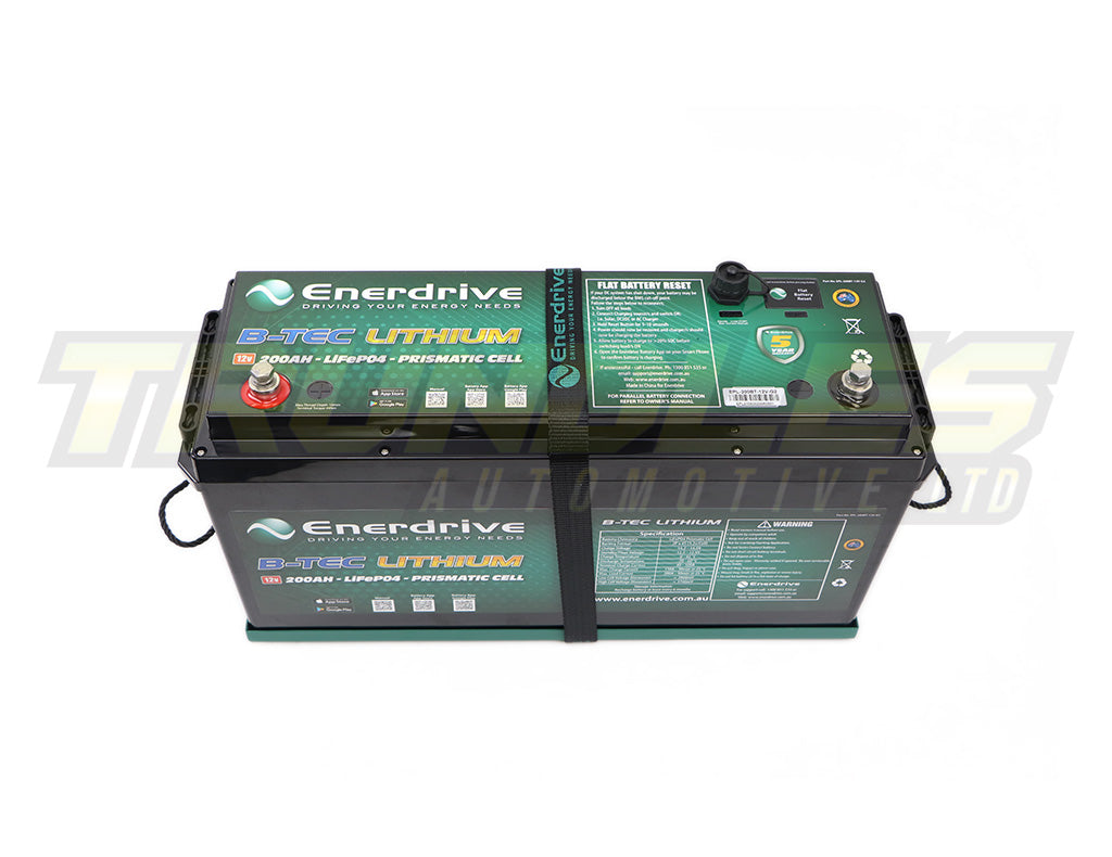 Enerdrive B-TEC 12V 200Ah G2 Lithium Battery