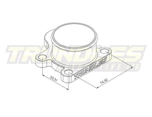 Trundles Billet Inlet Adapter to suit Toyota 1KZ Engines