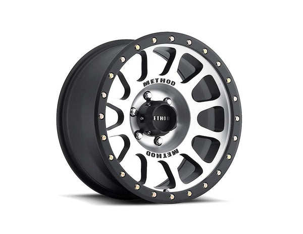 Method Race Wheels MR305 NV Rim - 17x8.5 6x139.7 0p - Machined with Matte Black Lip