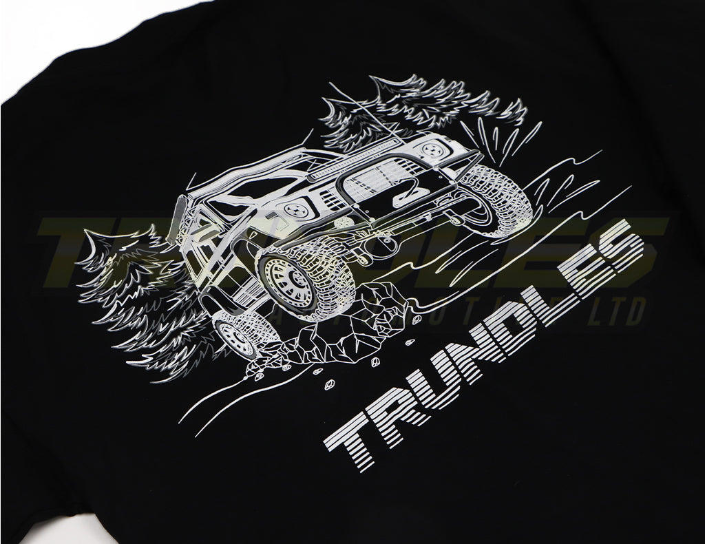 Trundles GQ Patrol Black & White T-Shirt