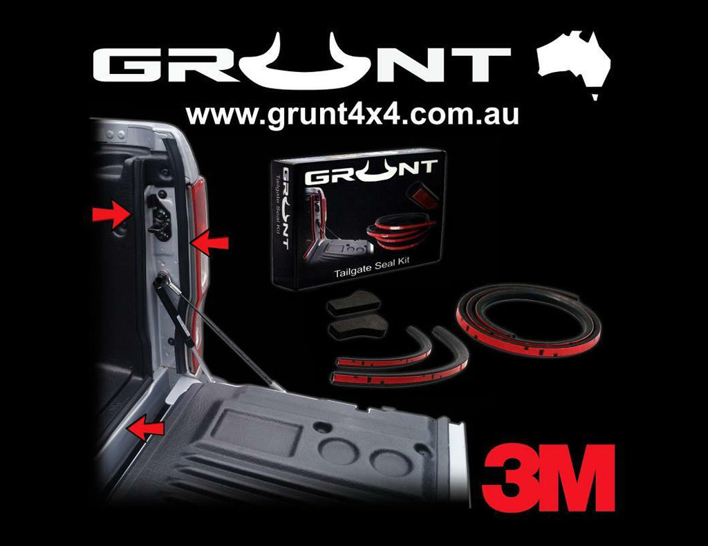 Grunt 4x4 Tailgate Seal Kit to suit Mitsubishi Triton MQ 2015-2018
