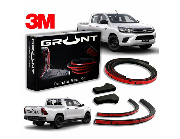 Grunt 4x4 Tailgate Seal Kit to suit Toyota Hilux N80 SR (Twin handle) 2015-Onwards