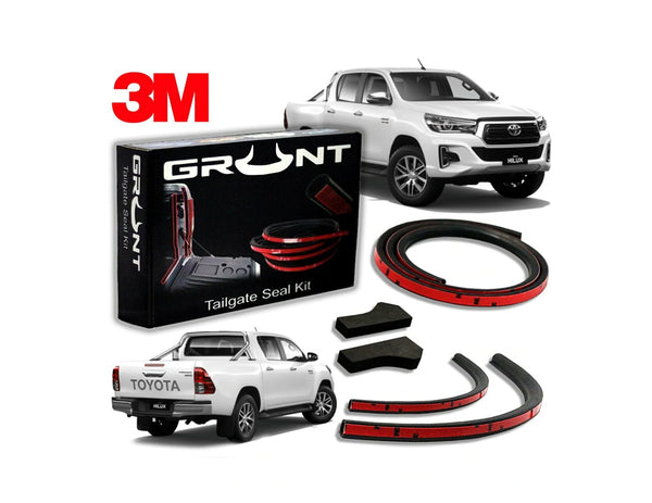 Grunt 4x4 Tailgate Seal Kit to suit Toyota Hilux N80 SR5 (Single Handle) 2015-Onwards