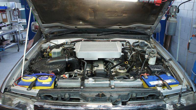 HPD 105 Series Landcruiser 1HZ Top Mount Intercooler Kit - Series 2 - Trundles Automotive