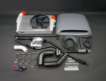 HPD Top Mount Intercooler Kit (Series 2) to suit Toyota Landcruiser 105 Series (1HZ) 1998-2002