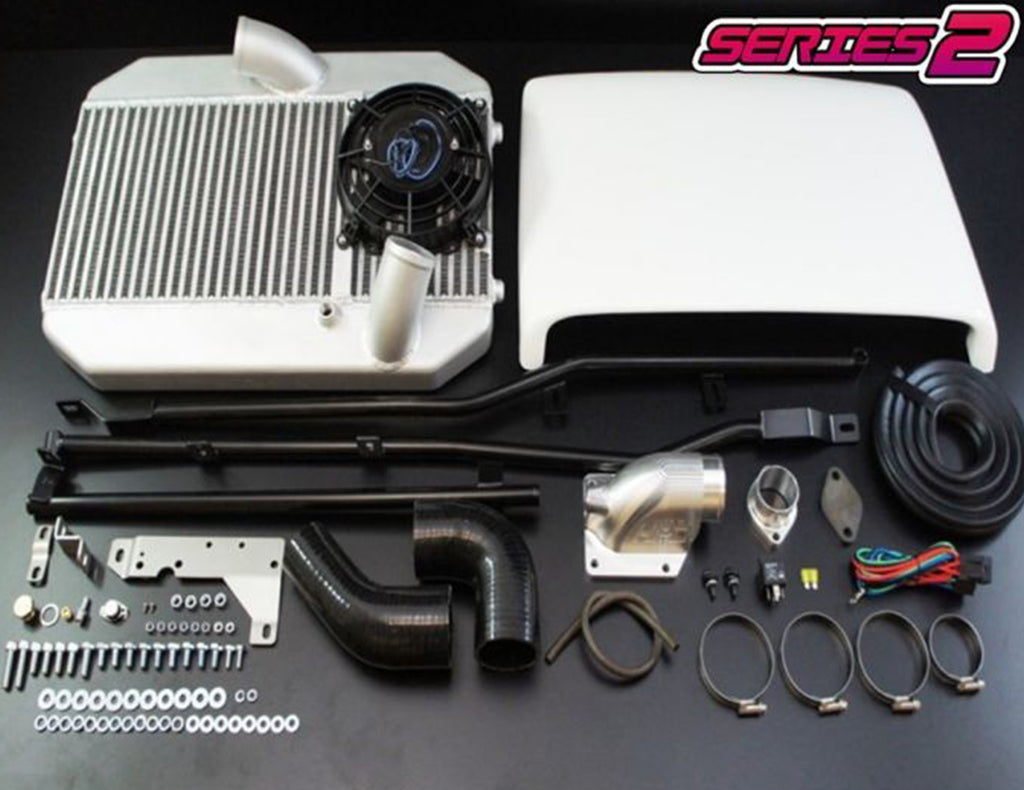HPD Top Mount Intercooler Kit (Series 2) to suit Toyota Landcruiser 79 Series 1HD-FTE 1999-Onwards