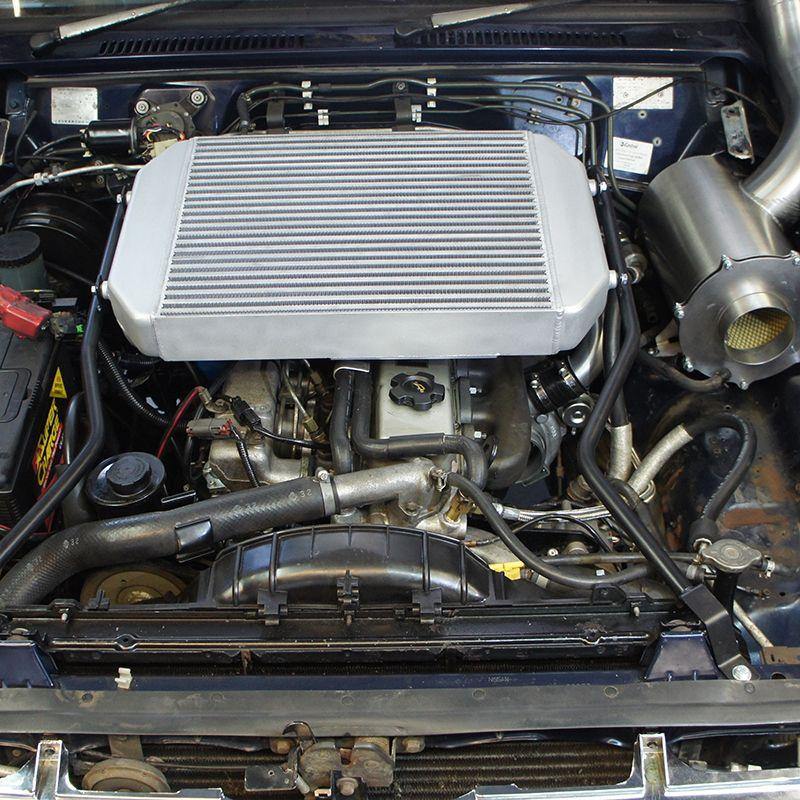 HPD GU Patrol TD42 99-03 Pro Top Mount Intercooler Kit - Trundles Automotive