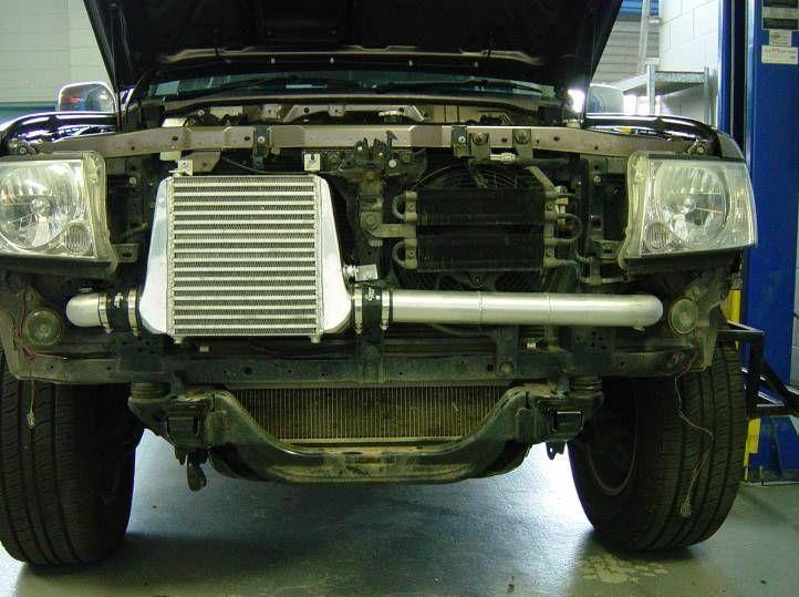 HPD GU Patrol TD42 04-07 300mm Front Mount Intercooler Kit. - Trundles Automotive