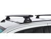 Rhino Rack Vortex RLT600 Trackmount Black 2 Bar Roof Rack to suit Toyota Hilux N80 2015-Onwards