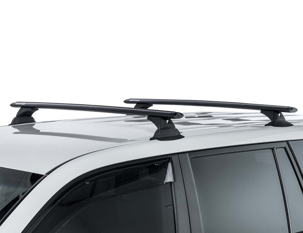 Rhino Rack Vortex RCH Black 2 Bar Roof Rack to suit Mitsubishi Triton MQ/MR 2015-2023