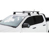 Rhino Rack Vortex 2500 Black 2 Bar Roof Rack to suit Ford Ranger RA / Next Gen 2022-Onwards