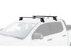 Rhino Rack Vortex 2500 Black 2 Bar Roof Rack to suit Ford Ranger RA / Next Gen 2022-Onwards