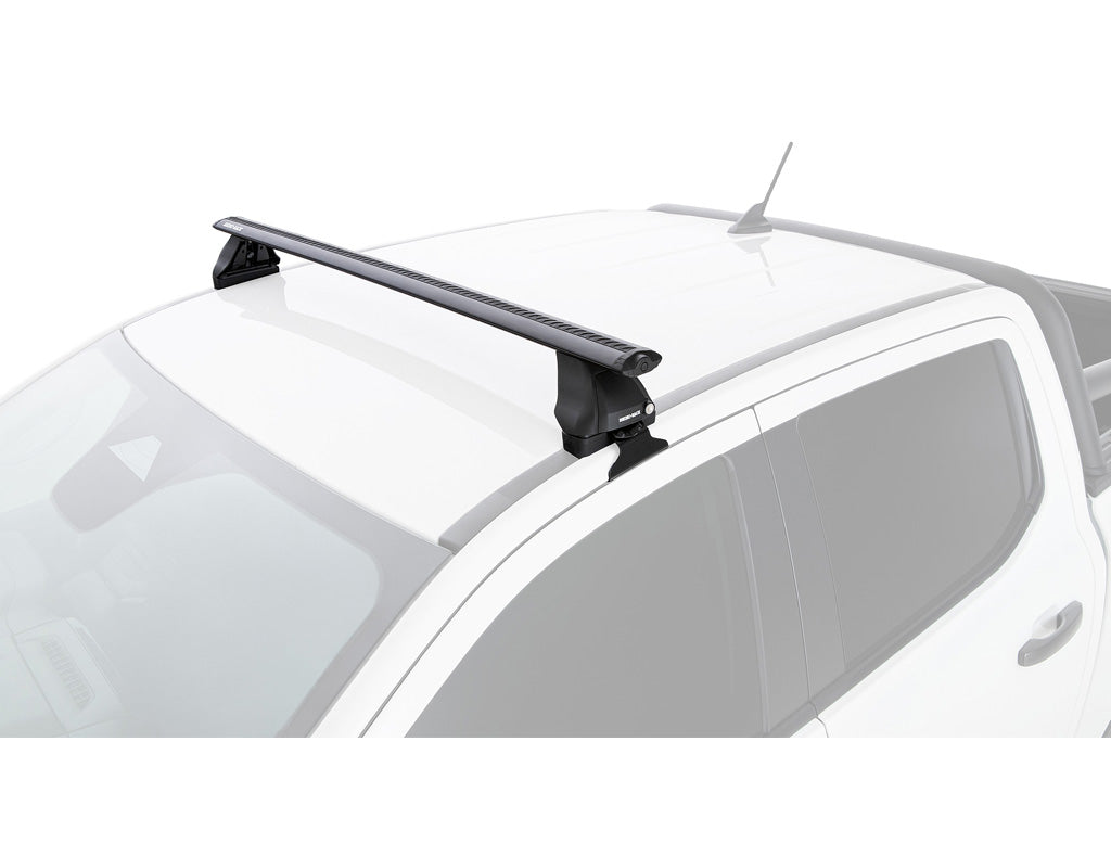 Rhino Rack Vortex Black 1 Bar Roof Rack to suit Ford Ranger RA / Next Gen 2022-Onwards