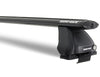 Rhino Rack Vortex 2500 Black 2 Bar Roof Rack to suit Ford Ranger RA / Next Gen 2022-Onwards