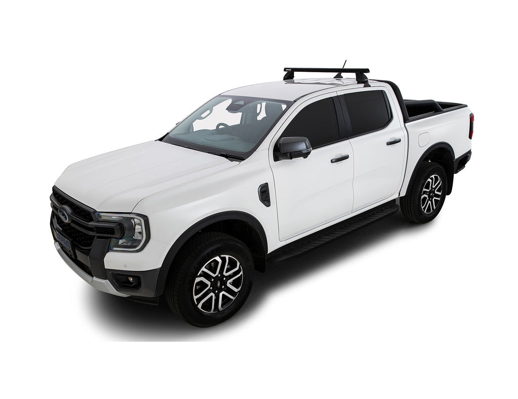 Rhino Rack Heavy Duty 2500 Black 1 Bar Rear Roof Rack to suit Ford Ranger RA / Next Gen 2022-Onwards