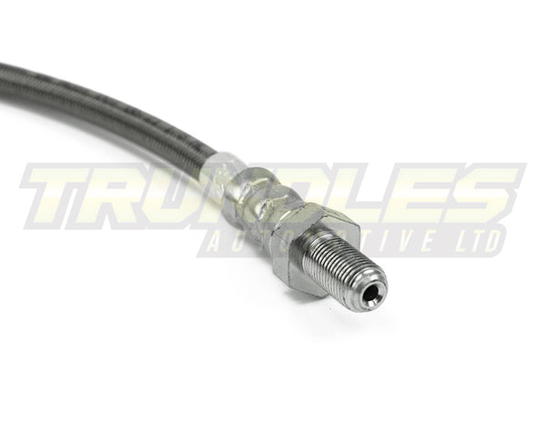 Trundles Extended Braided Rear Brake Hose to suit Toyota Hilux N70/KUN26 (Non-VSC) 2005-2015