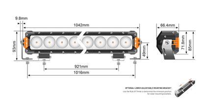 STEDI ST3301 PRO 41" 28 LED Light Bar