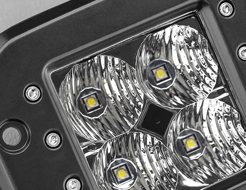 STEDI C-4 Black Edition Flush Mount LED Flood Light