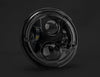 STEDI 7" Halo Carbon Black LED Headlight (Single)