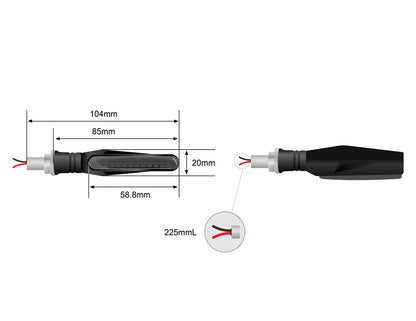 STEDI Dynamic Motorcycle LED Indicator (Pair)