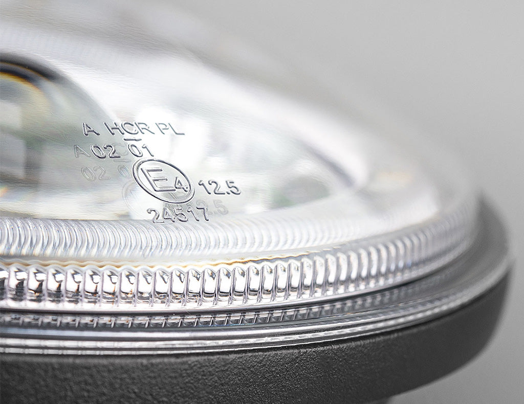 STEDI 7" Halo Iris Chrome LED Headlight (Single)