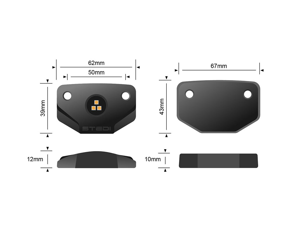 STEDI Surface Single LED Rock Light
